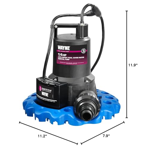 Wayne 57729-WYNP WAPC250 Pool Cover Pump, Blue