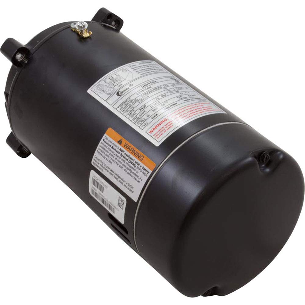 Century UST1102 1-Horsepower Up-Rated Round Flange Replacement Motor (Formerly A.O. Smith)