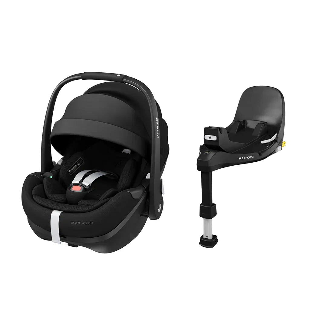 Maxi-Cosi Pebble 360 Pro 2 Car Seat + Familyfix 360 Pro Isofix Base - Twillic Black