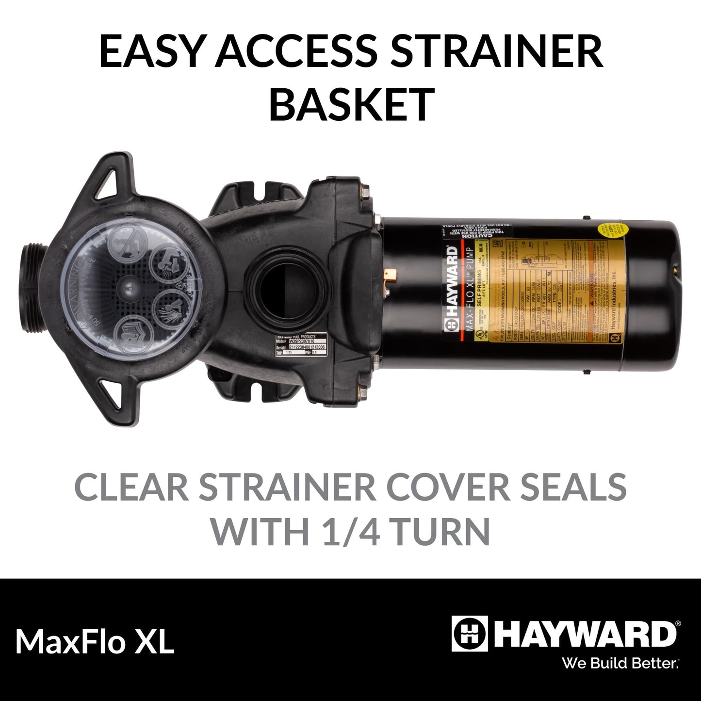 Hayward W3SP2307X10 MaxFlo XL Pool Pump, 1 HP